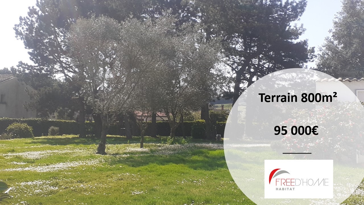 Terrain 800m² Cadillac en Fronsadais Freedhome Habitat